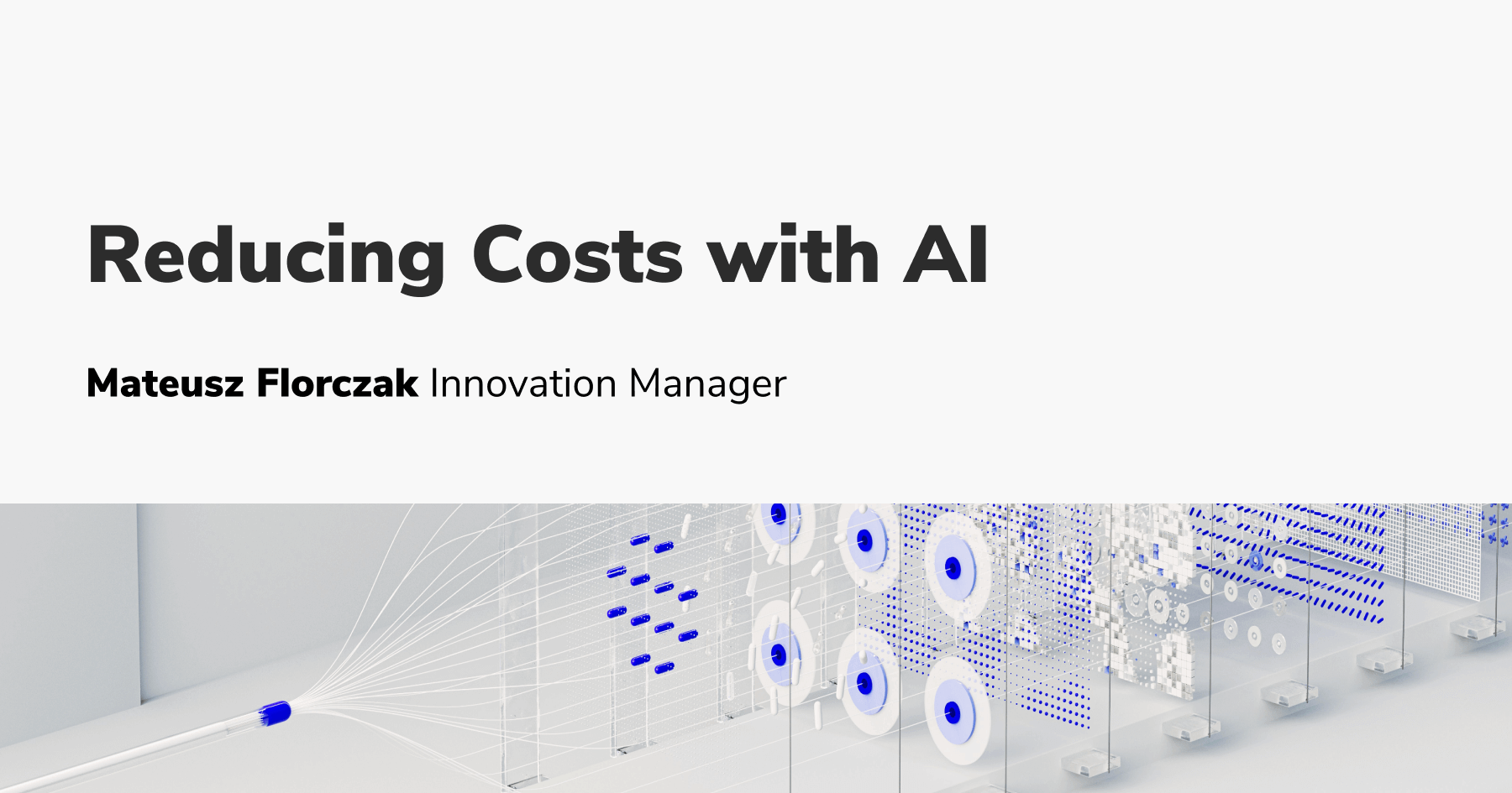 Reduce costs with AI: AI Support in your business operations